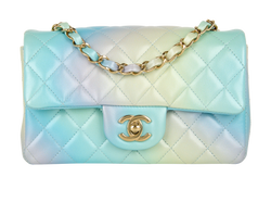 Ombre Rainbow Mini Rectangular,Lthr,Multi, J95635N0(2021/24),B/E/RCT,3*